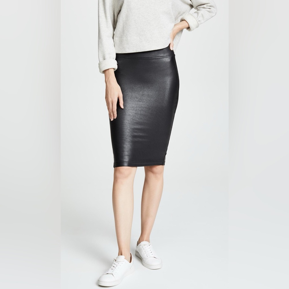 SPANX faux leather pencil skirt